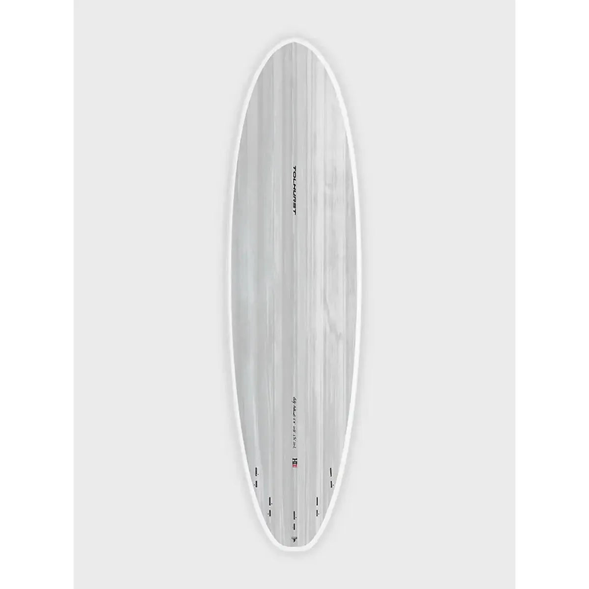 Tolhurst Thunderbolt HI Moe Surfboard - White Candy
