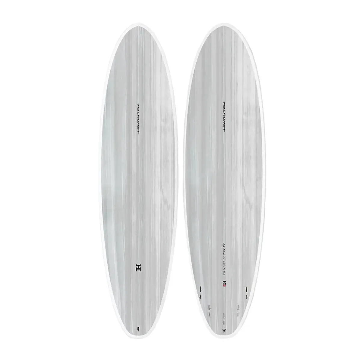 Tolhurst Thunderbolt HI Moe Surfboard - White Candy