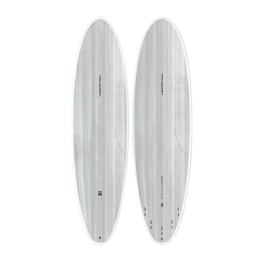 Tolhurst Thunderbolt HI Moe Surfboard - White Candy