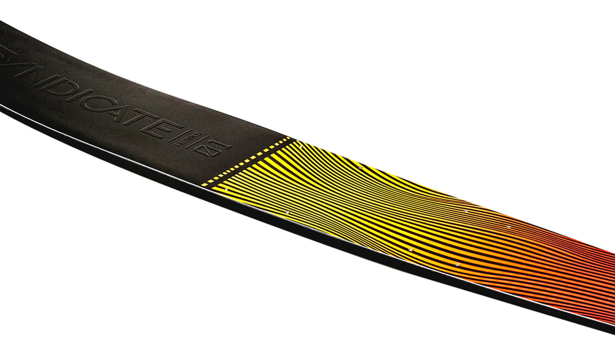 2027 HO Syndicate Works 01 Slalom Ski — topsheet detail