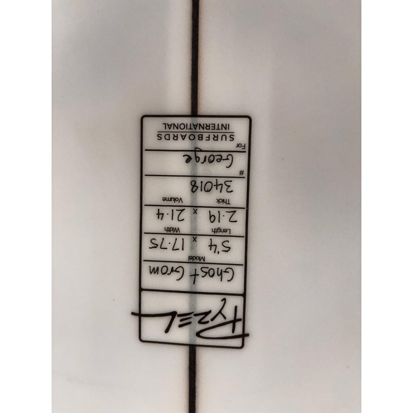 Pyzel Gohost Grom 5'4 - Pre Loved Surfboard