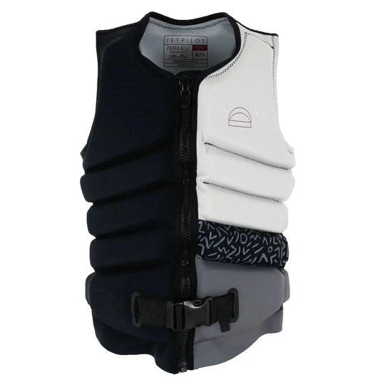 2025 Jetpilot Zahra X1 F/E Ladies Neo Vest - Black / Grey