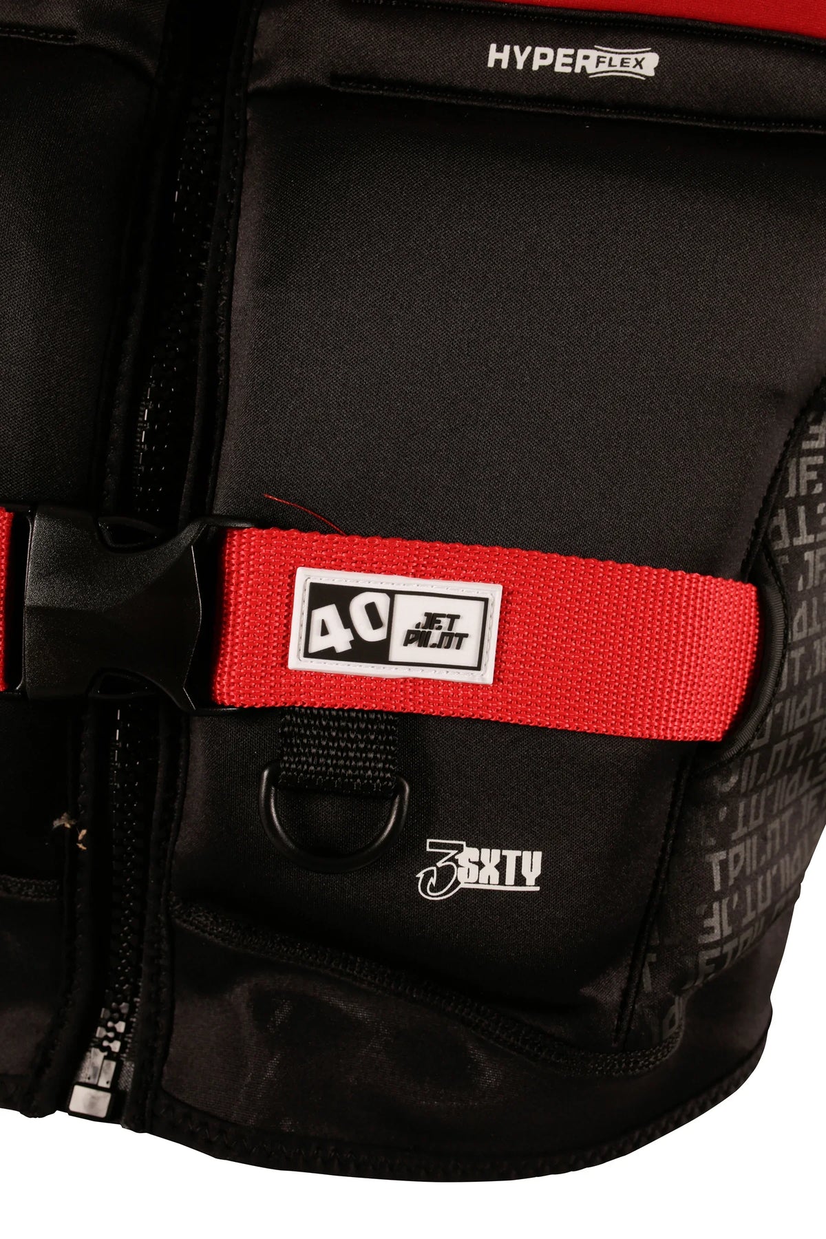 2027 Jetpilot 3SXTY Hyperflex S-Grip Vest - Red L50