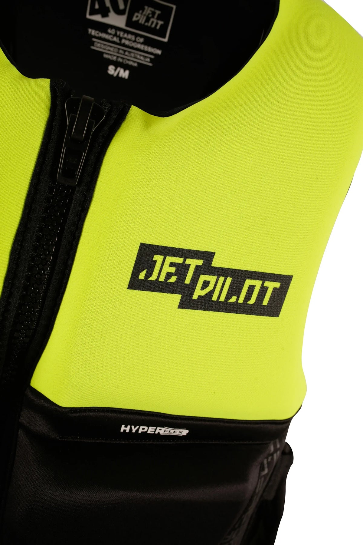 2027 Jetpilot 3SXTY Hyperflex S-Grip Vest - Yellow L50