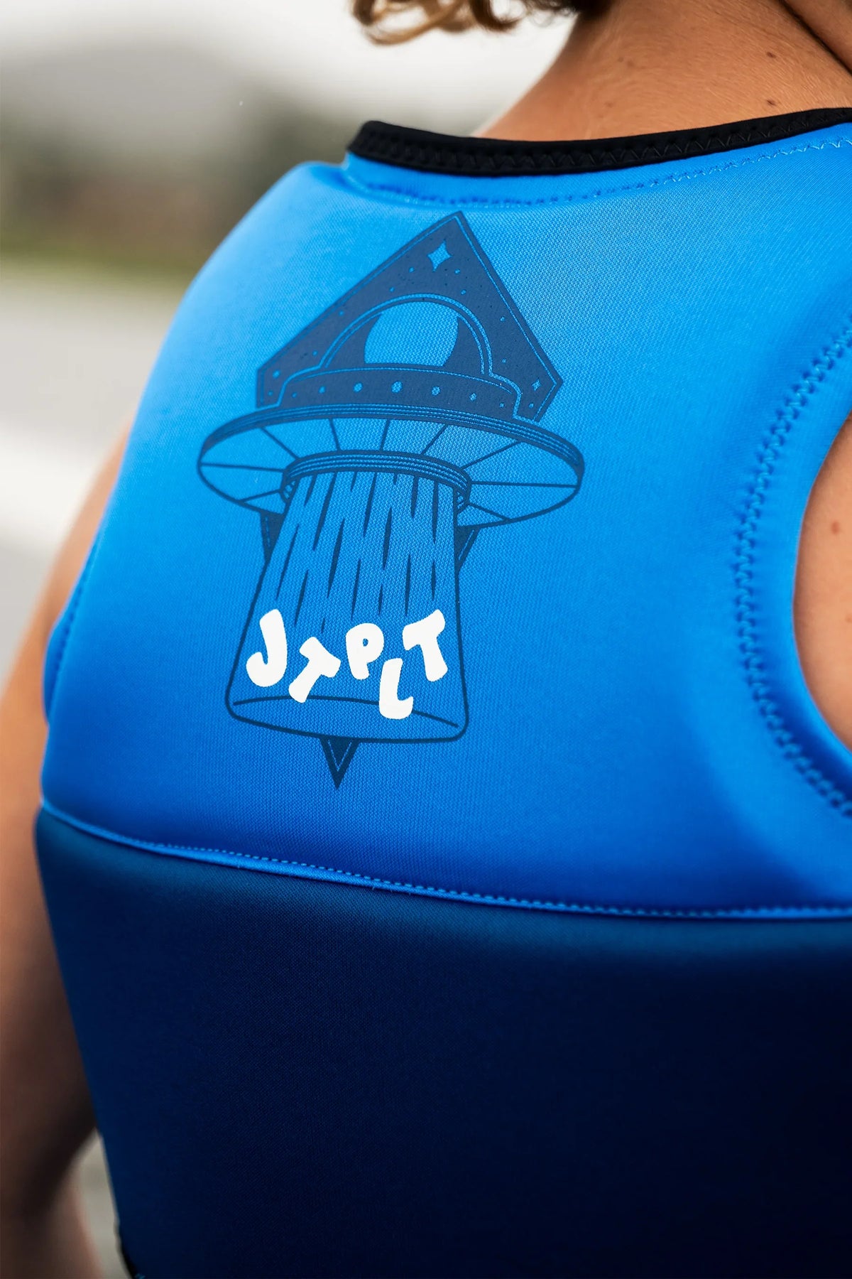 2027 Jetpilot Freeride Boys Youth Eco Vest - Blue