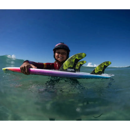 Futures Jack Robinson Grom HC Thruster Fins (XS) - Yellow