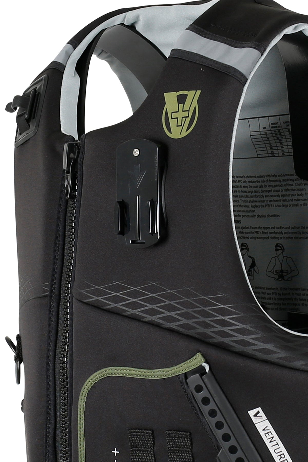 2027 Jetpilot Venture Plus Mens Eco Vest - Black