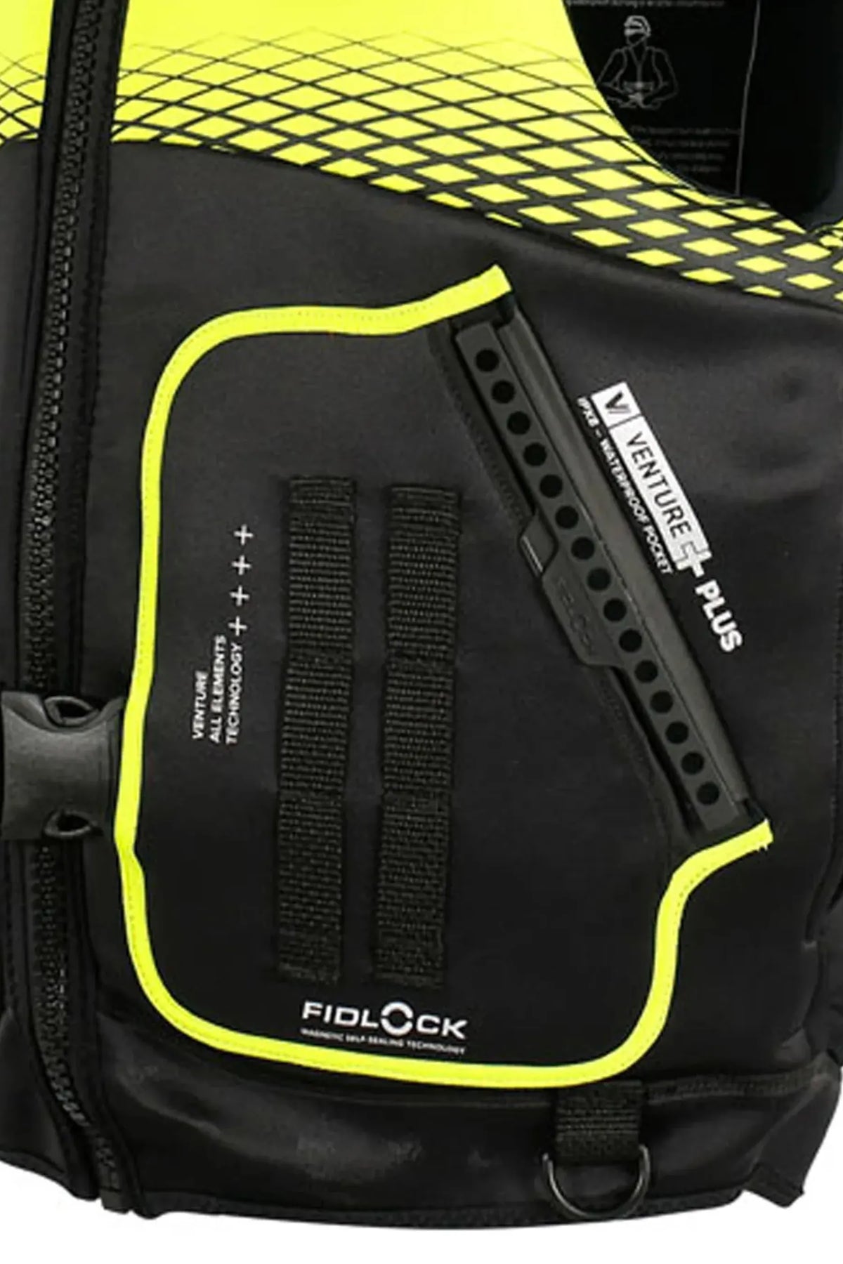 2027 Jetpilot Venture Plus Mens Eco Vest - Yellow L50