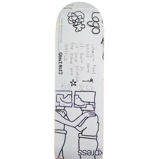 Krooked Gonzales Kastle 8.62 Skate Deck