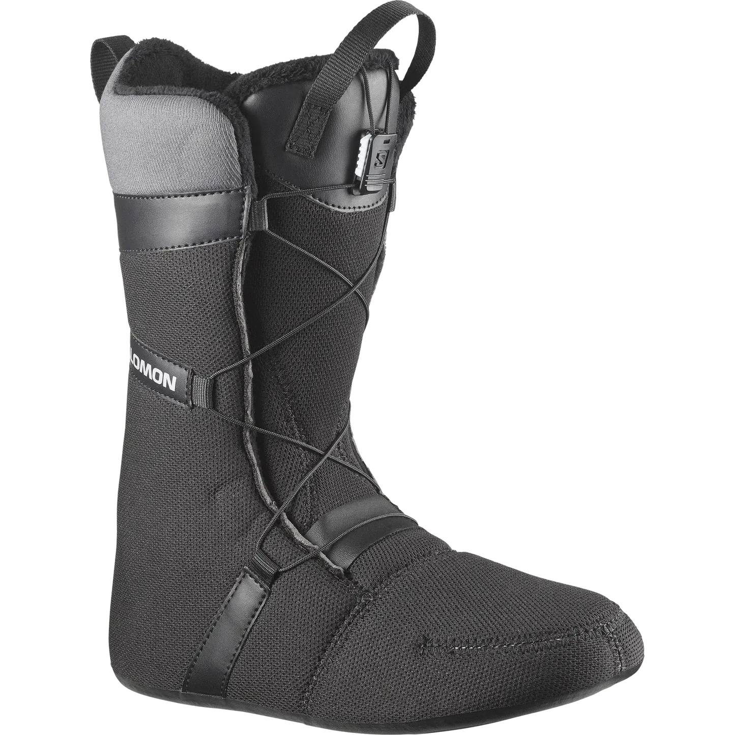 2026 Salomon Ivy BOA SJ BOA Womens Snowboard Boots | Black Lilac Grey