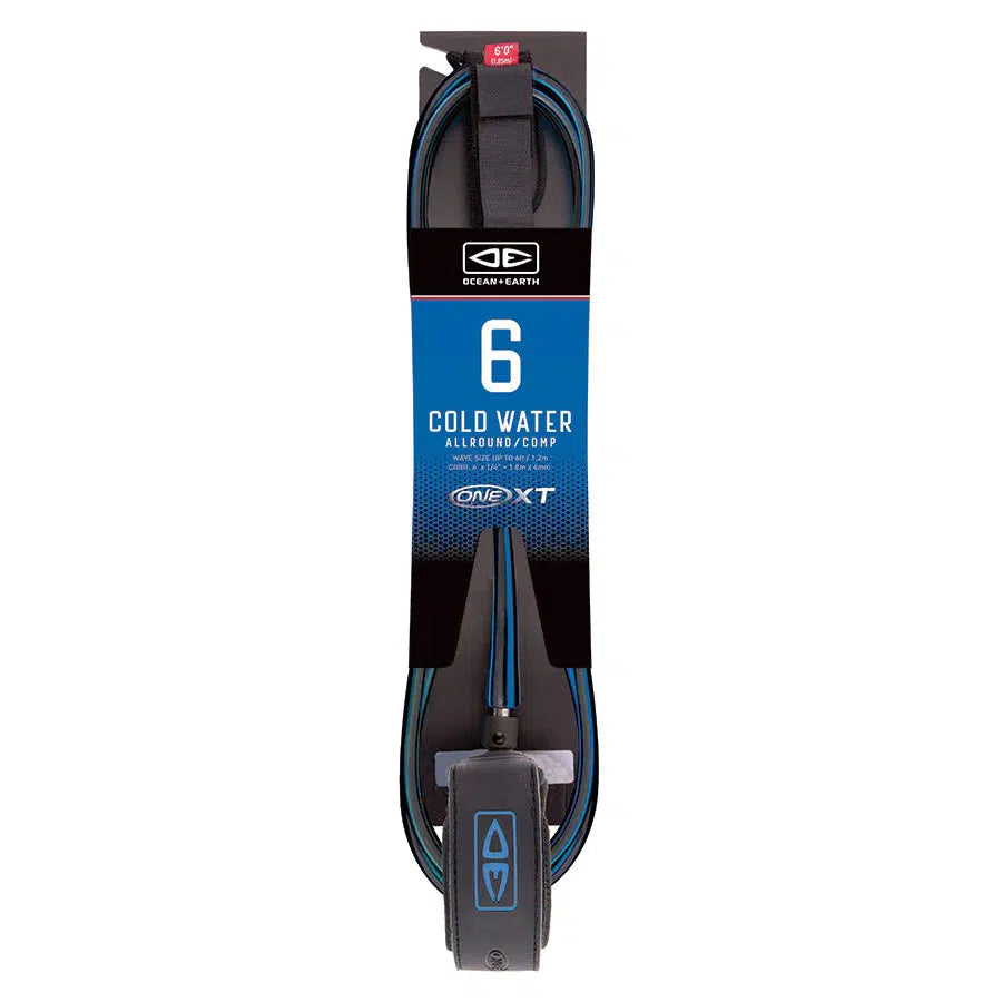 Ocean and Earth Cold Water One-XT 6'0 Leash