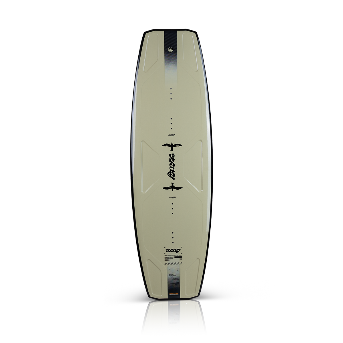 2027 Liquid Force Unity Aero Wakeboard - topsheet with Space Frame deck contouring