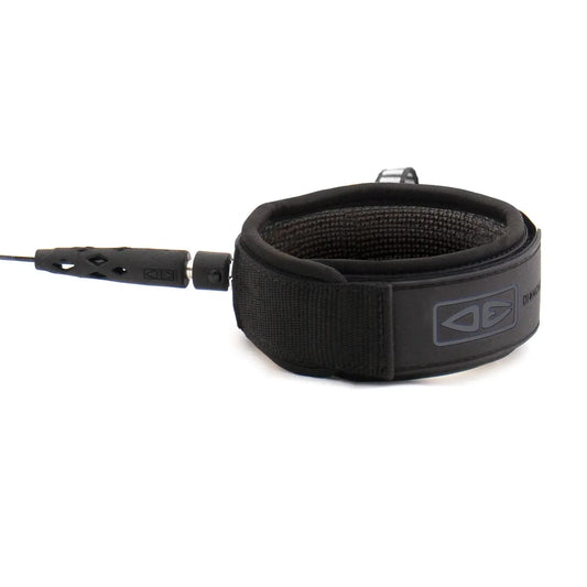 Ocean and Earth Diamond Flex 9 Leash - Black