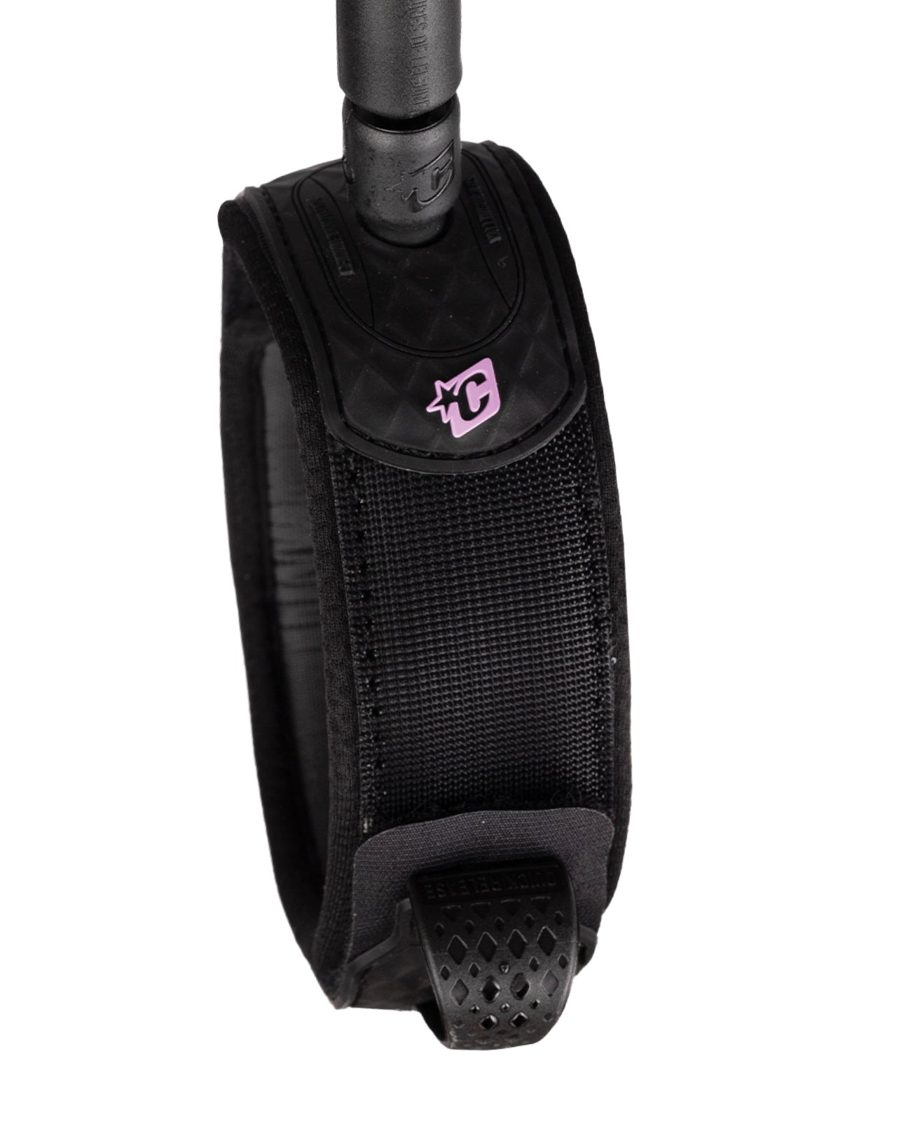 Creatures Of Leisure Reliance 2.0 Longboard Standard Duty Slim Knee 9ft Leash Guava Twist Black