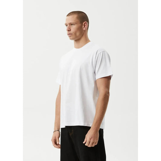 Afends Genesis Heavywight Boxy Tee - White