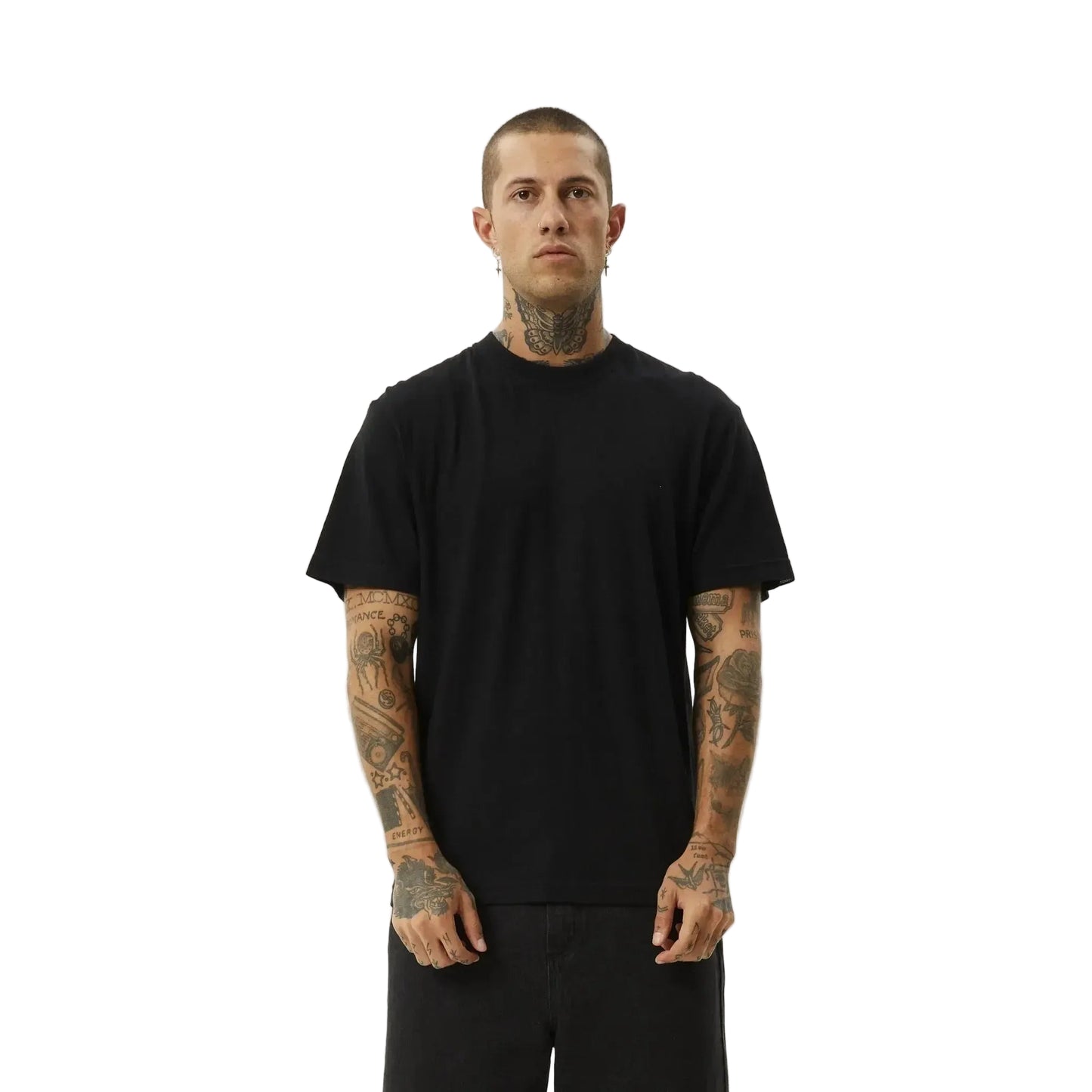 Afends Classic Retro Tee - Black