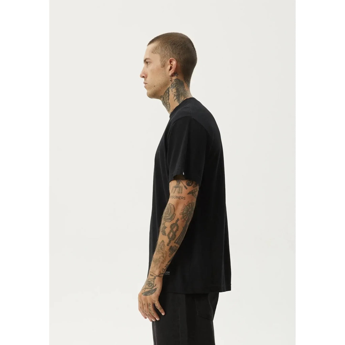 Afends Classic Retro Tee - Black