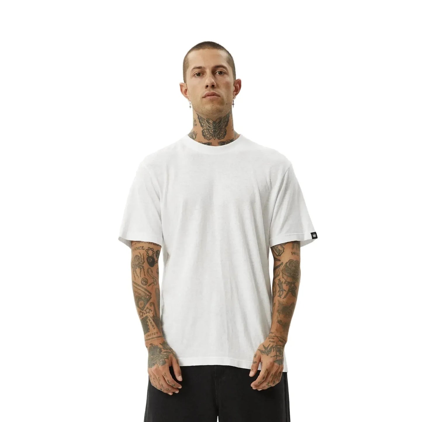 Afends Classic Retro Tee - White