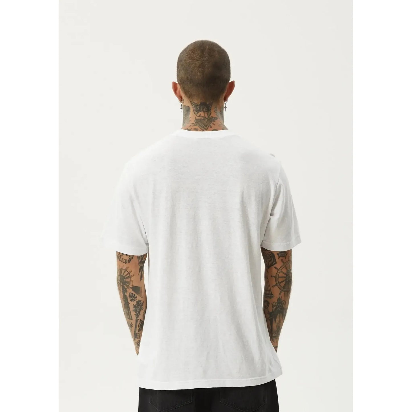 Afends Classic Retro Tee - White