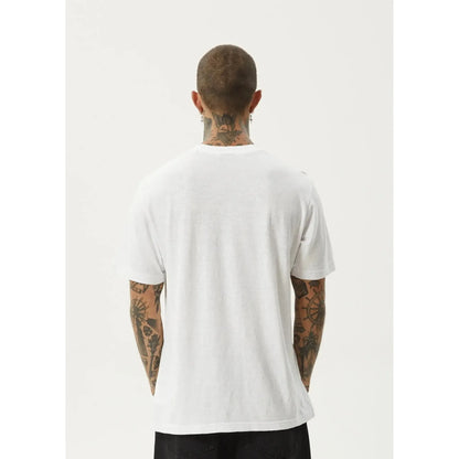 Afends Classic Retro Tee - White