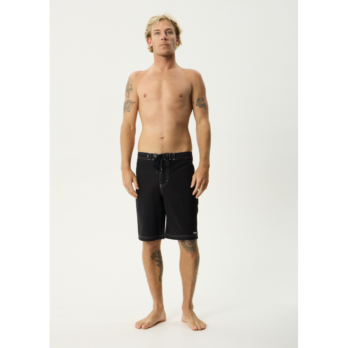 Afends The Wreck 20" Boardshorts - Black