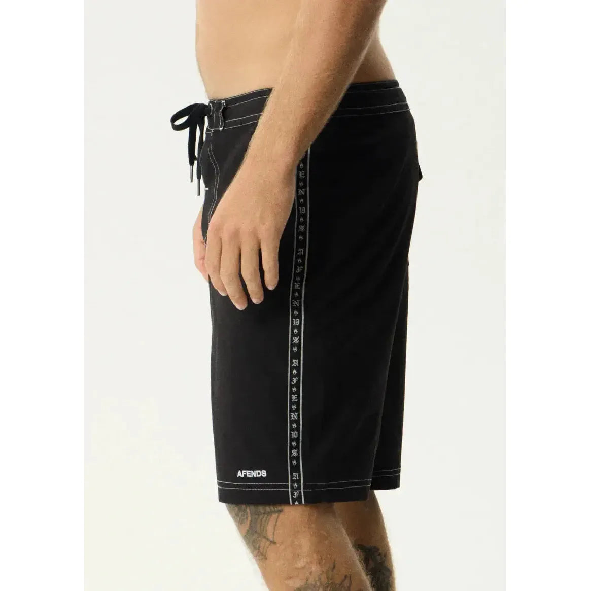 Afends The Wreck 20" Boardshorts - Black