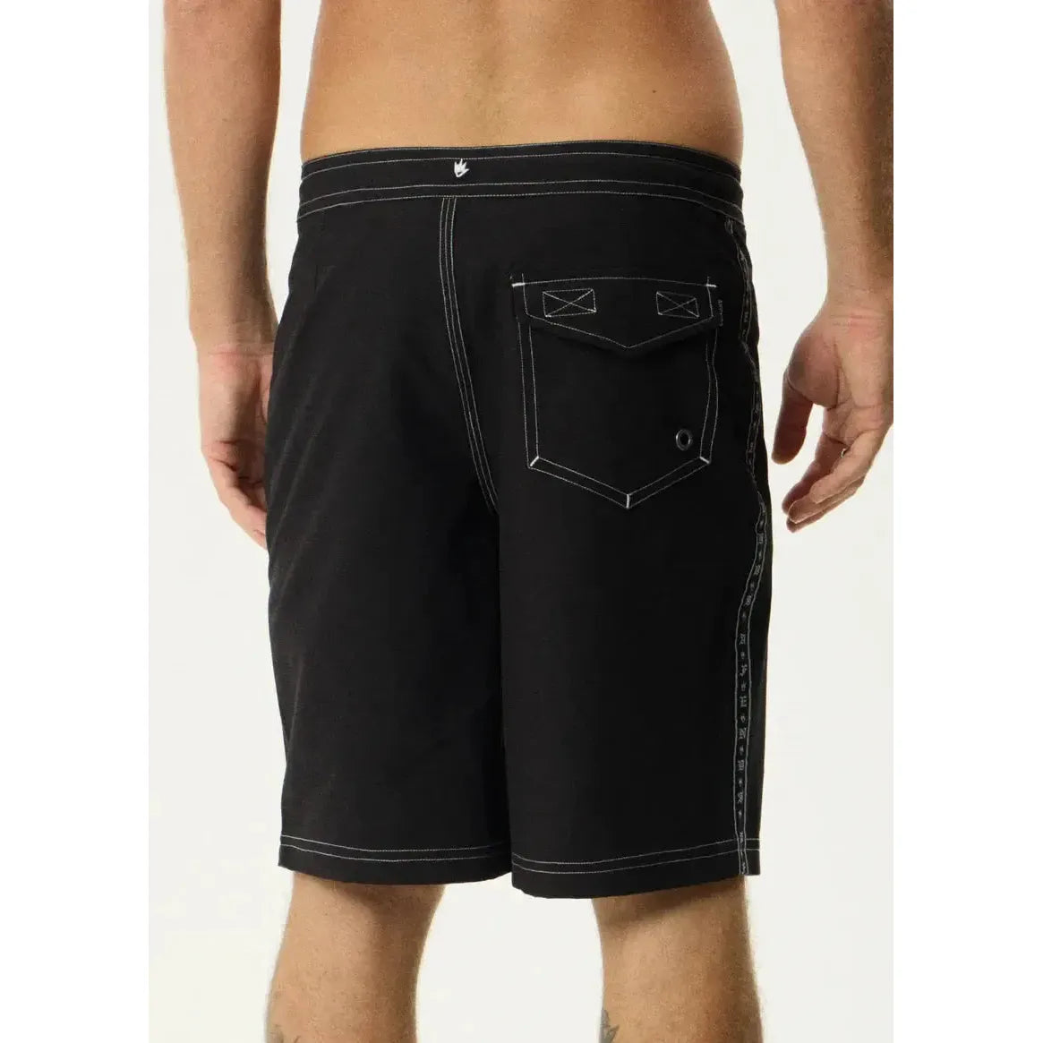 Afends The Wreck 20" Boardshorts - Black