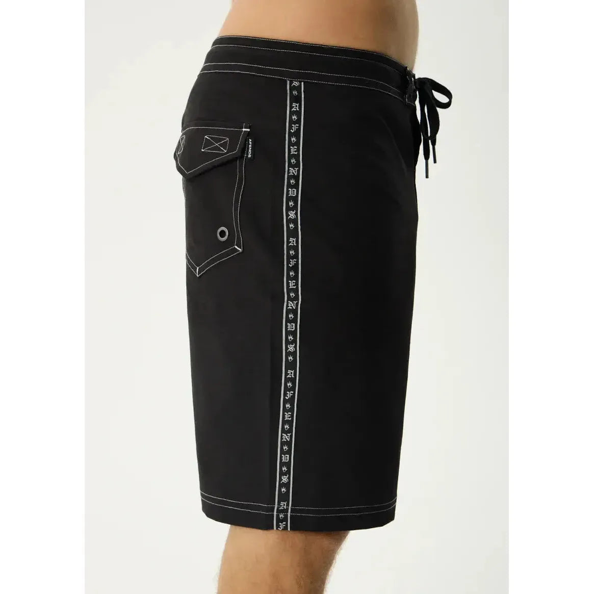 Afends The Wreck 20" Boardshorts - Black