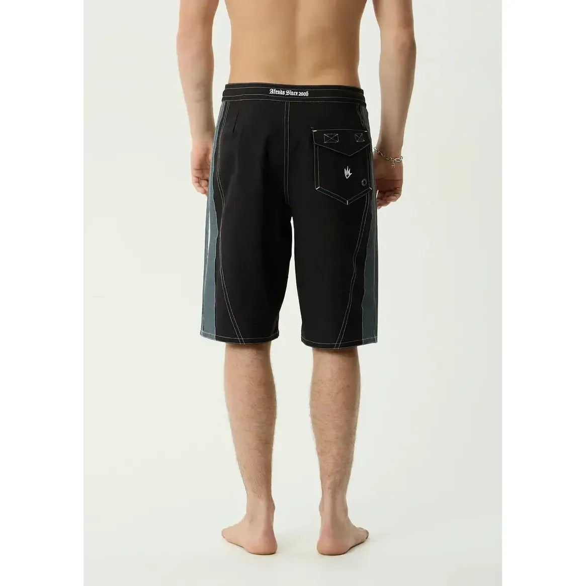 Afends  Forum Hemp Related 22" Boardshorts - Black