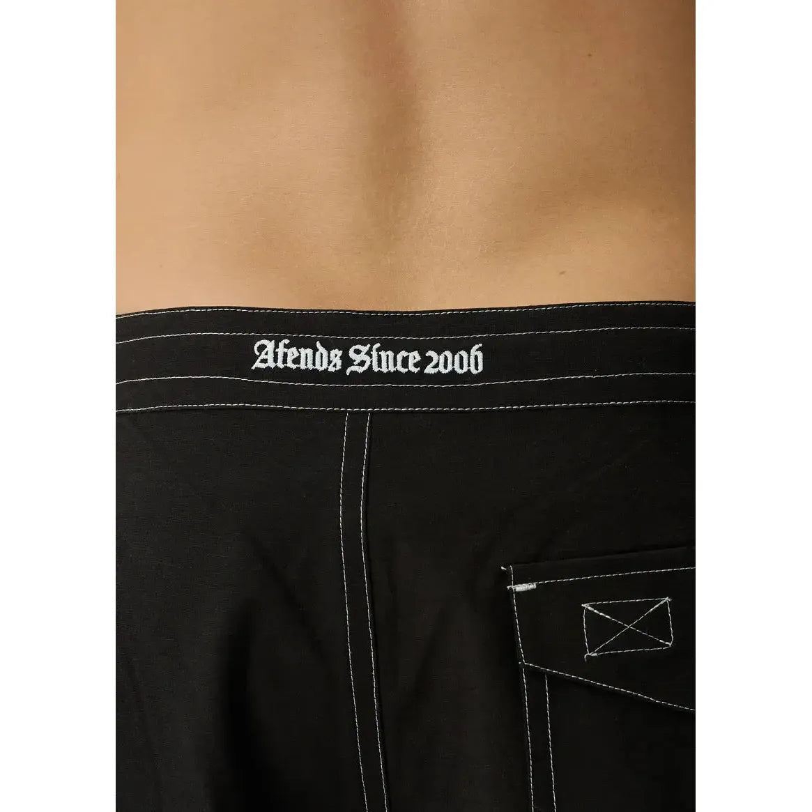 Afends  Forum Hemp Related 22" Boardshorts - Black
