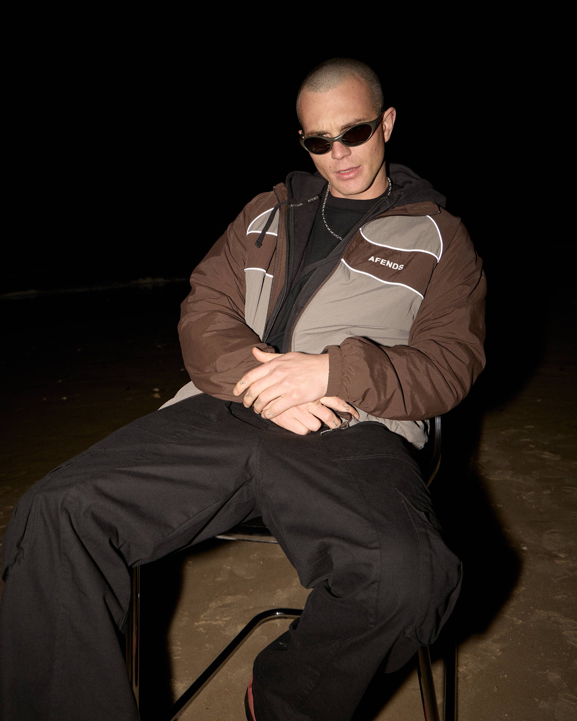 Afends Spicy Sports Spray Jacket - Olive