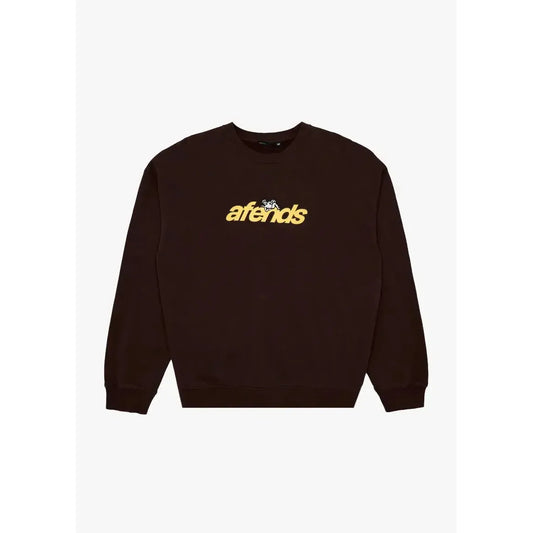 Afends Angel Boy Crew Neck Jumper - Washed Coffee