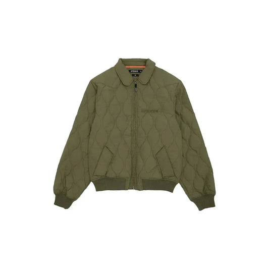 Afends Mellross Recycled Bomber Jacket - Military