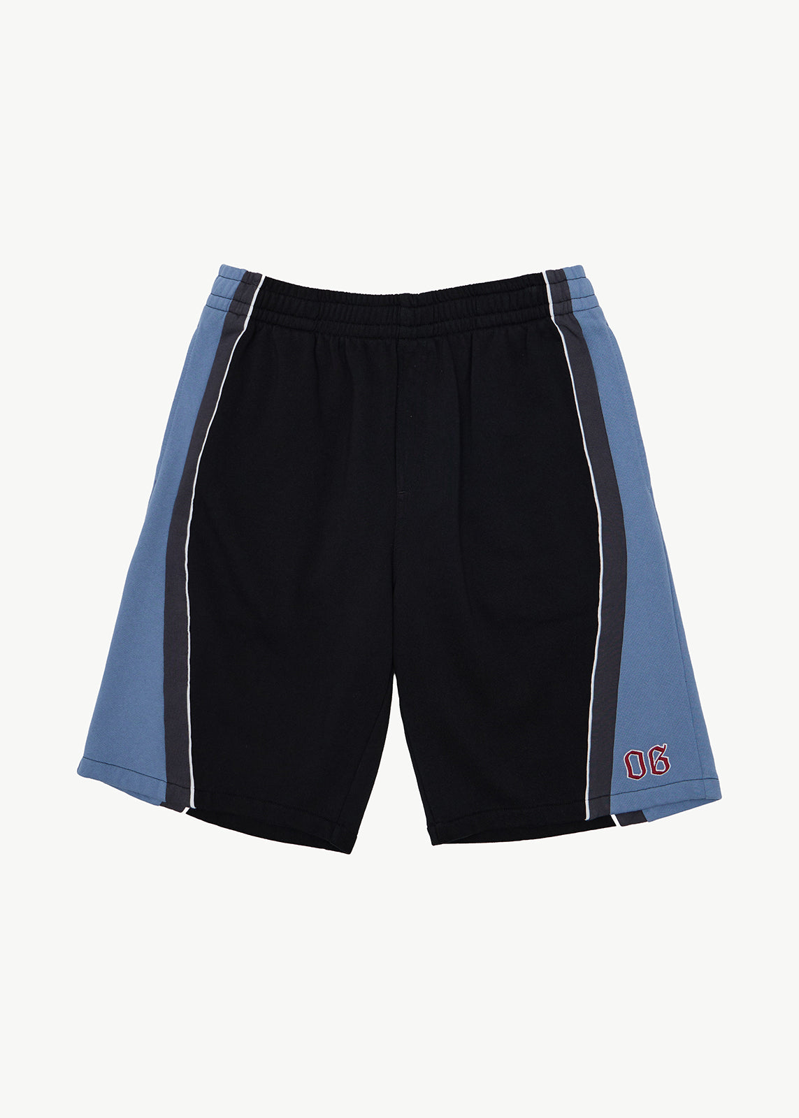 Afends Occupancy Fleece Short 22" Black — lifestyle