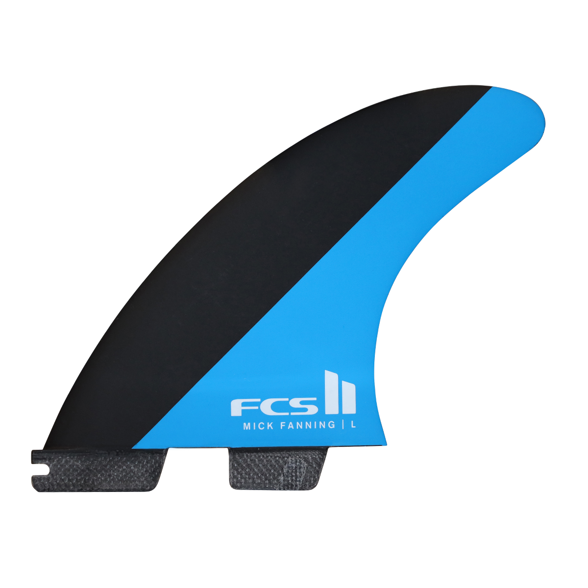 FCS II Mick Fanning PC Tri Fin Set - Blue/Black