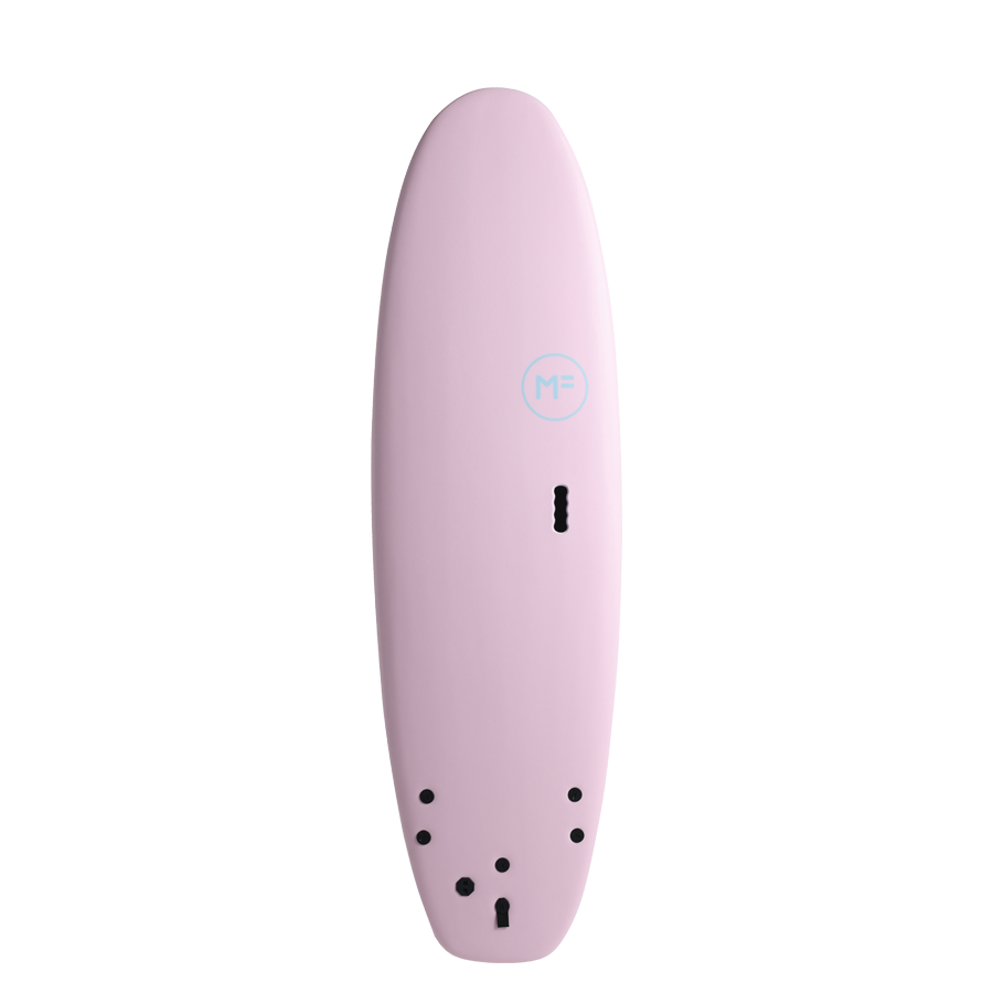 2026 MF Beastie Super Soft Thruster Softboard - Baby Pink