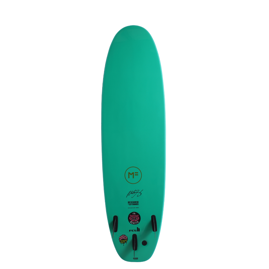 MF Beastie Super Soft Thruster - Aqua Marine