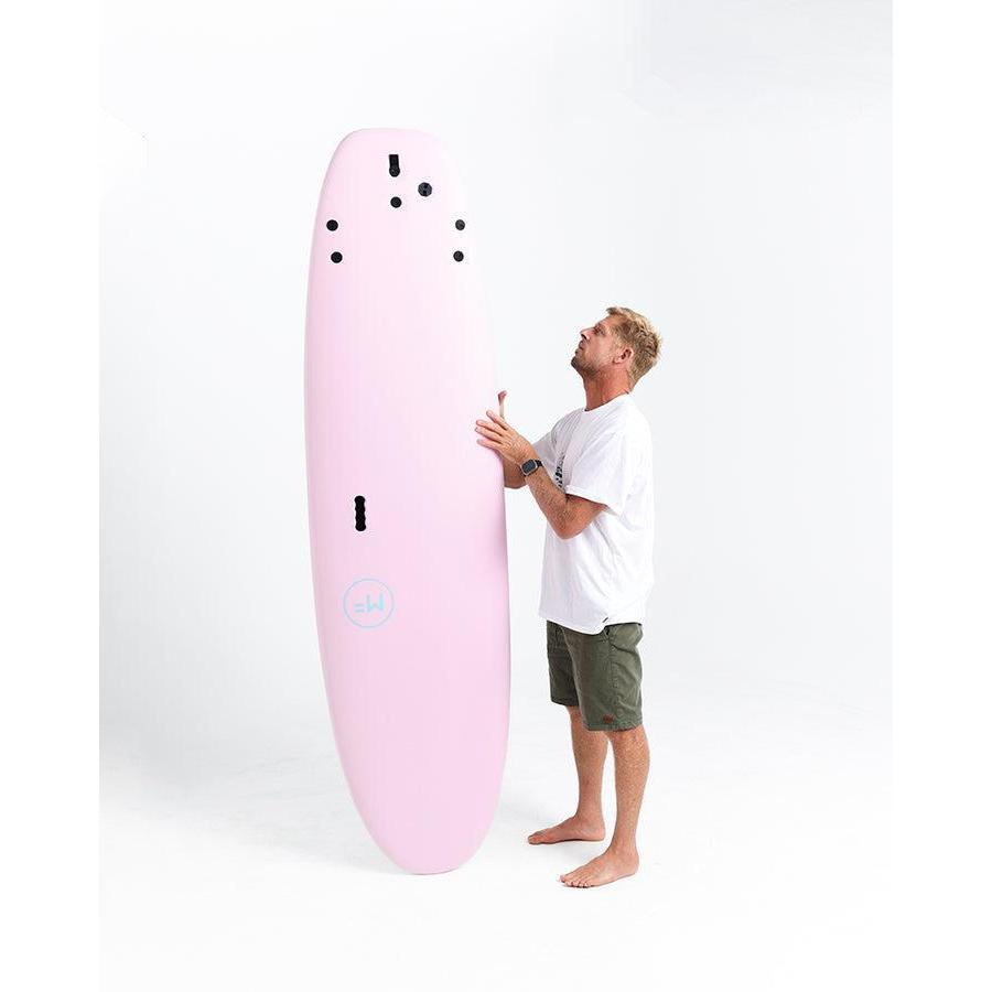 2026 MF Beastie Super Soft Thruster Softboard - Baby Pink