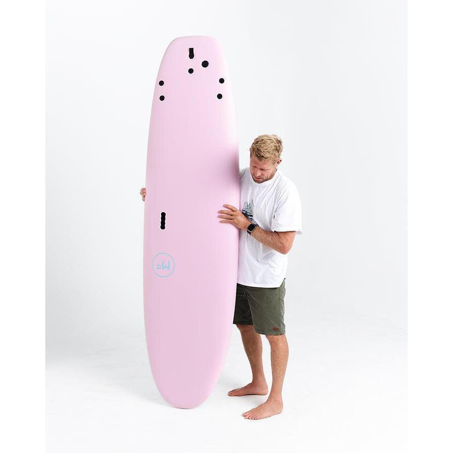2026 MF Beastie Super Soft Thruster Softboard - Baby Pink