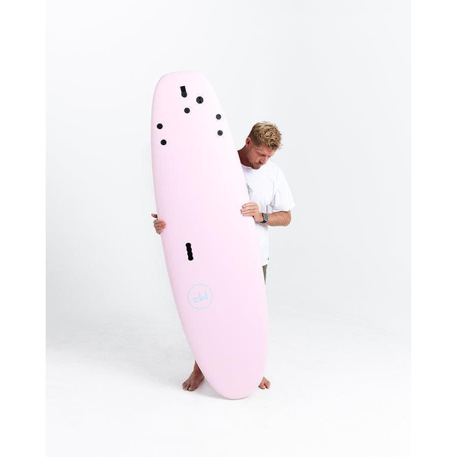 2026 MF Beastie Super Soft Thruster Softboard - Baby Pink