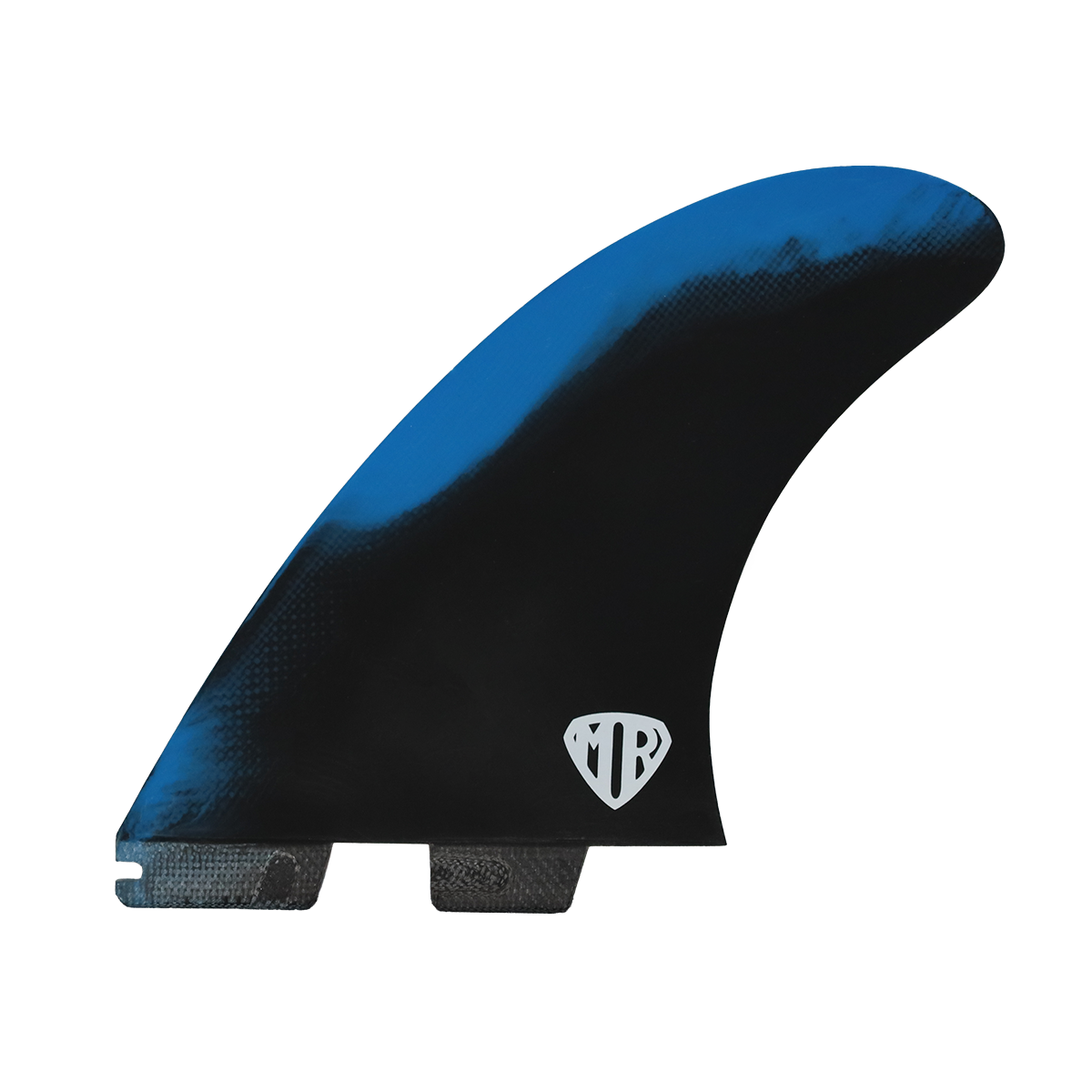 FCS II Mark Richards Twin + 1 Fin Set - Blue/Black