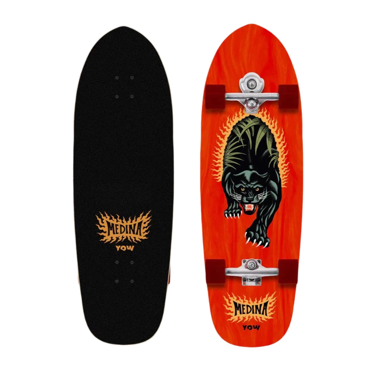 2024 Yow Medina Camo 33.5" Surfskate - Panthera