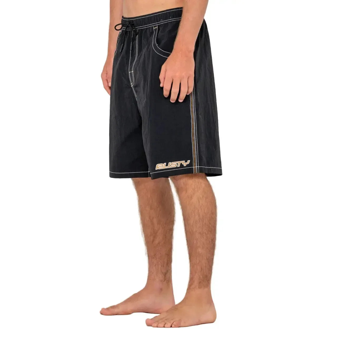 Rusty Flip Daddy Boardshorts - Black 3