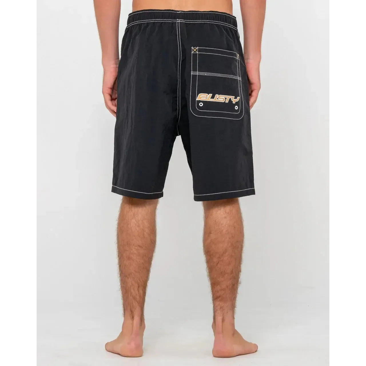 Rusty Flip Daddy Boardshorts - Black 3