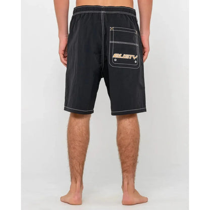 Rusty Flip Daddy Boardshorts - Black 3