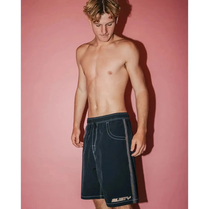 Rusty Flip Daddy Boardshorts - Black 3