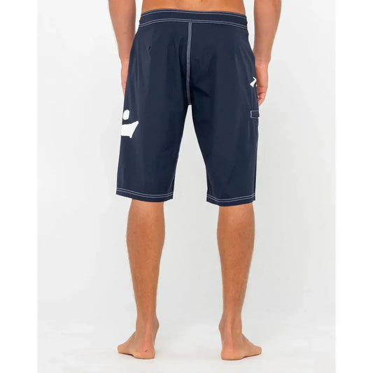 Rusty Fixed Competition Revolution Boardshorts - Navy Blue - Welcome Boardstore