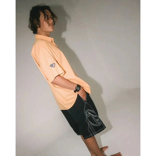 Rusty Tombstone 24 Baggy Boardshorts - Black - Welcome Boardstore