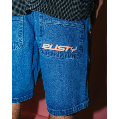 Rusty Flip Daddy 2.0 Jort - Middy Blue