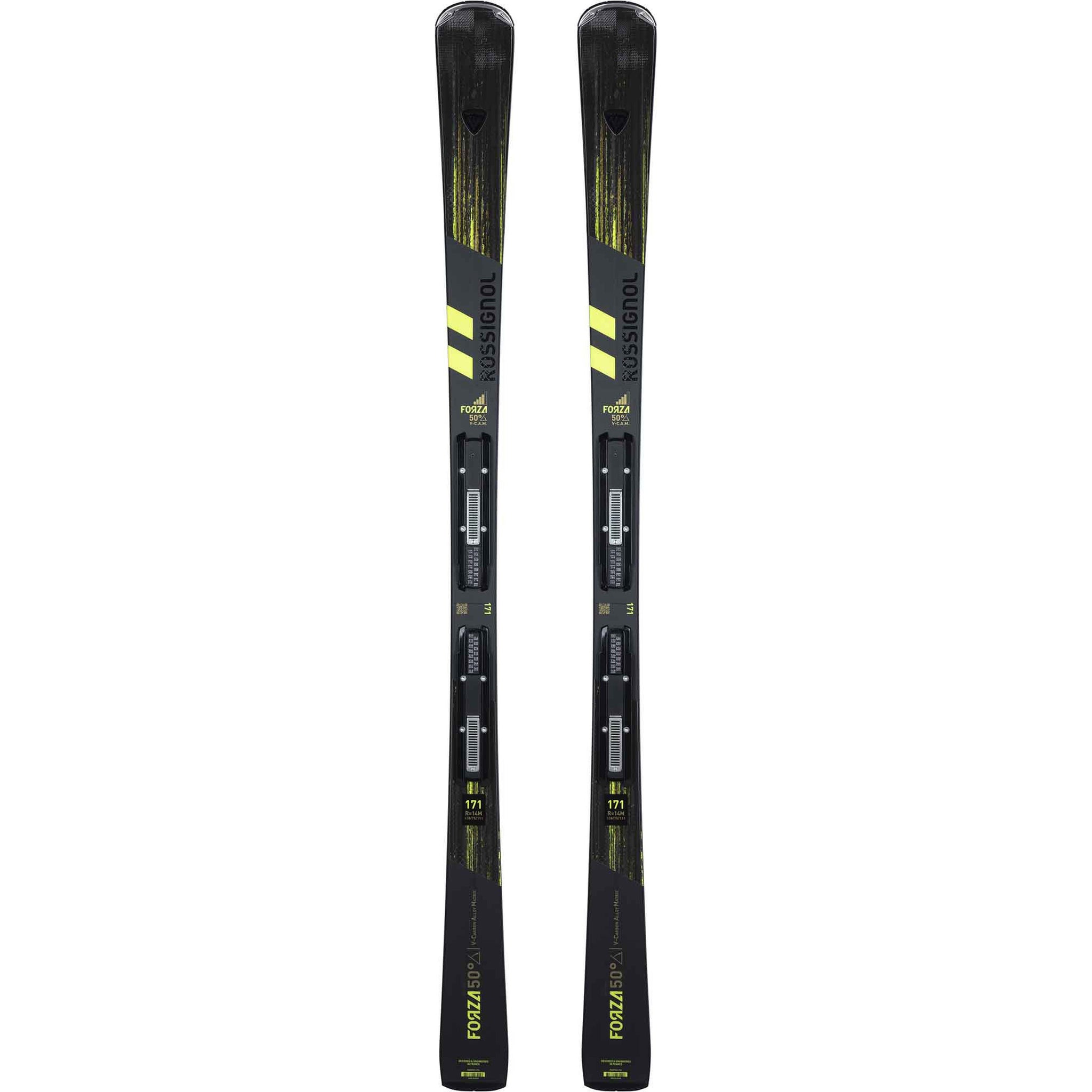 2025 Rossignol Forza 50 V-Cam Skis w/ NX 12 Bindings